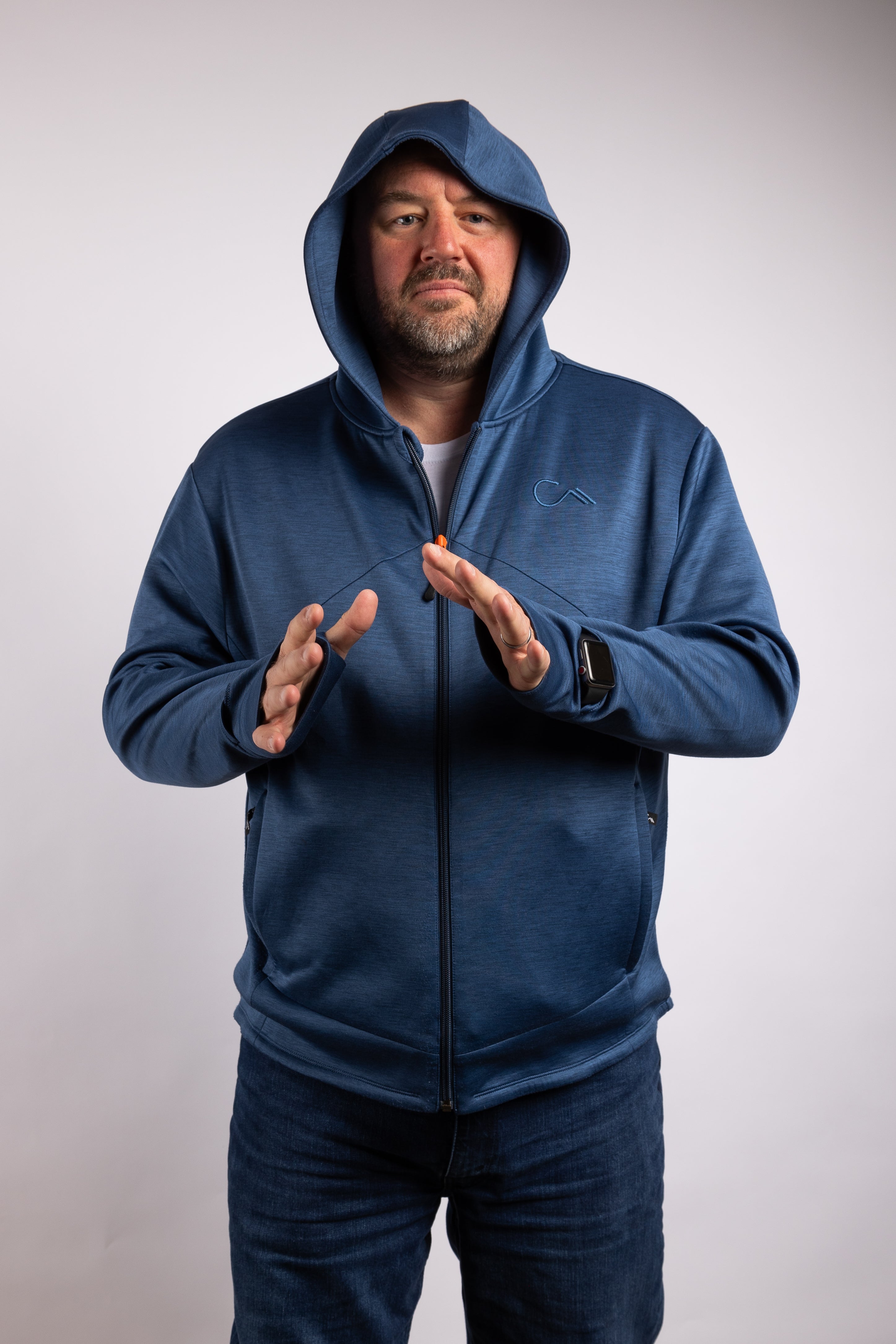 Men's Infinity Pocket Hooded Jacket