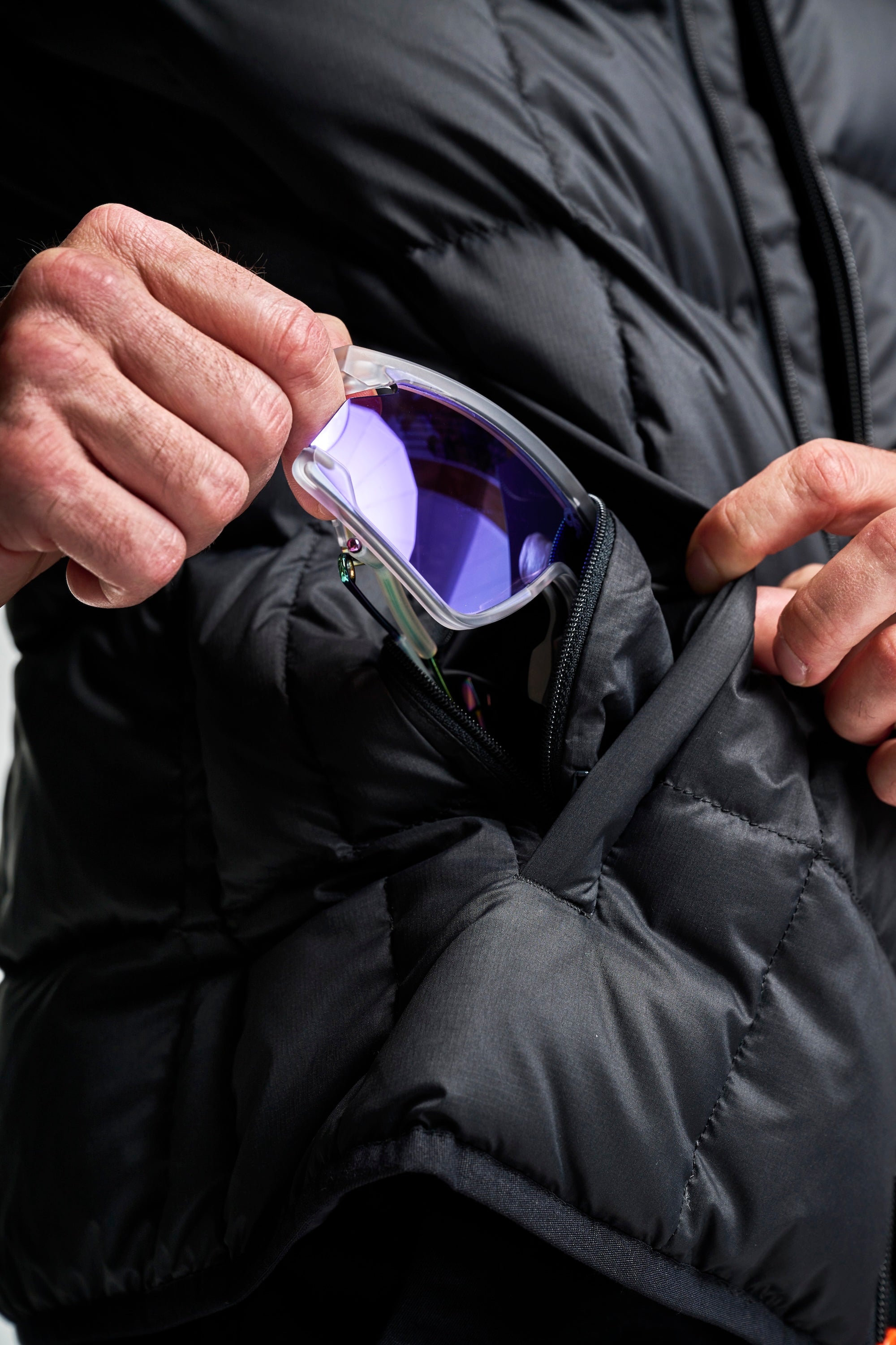 Men's Infinity Pocket Down Puffer Jacket